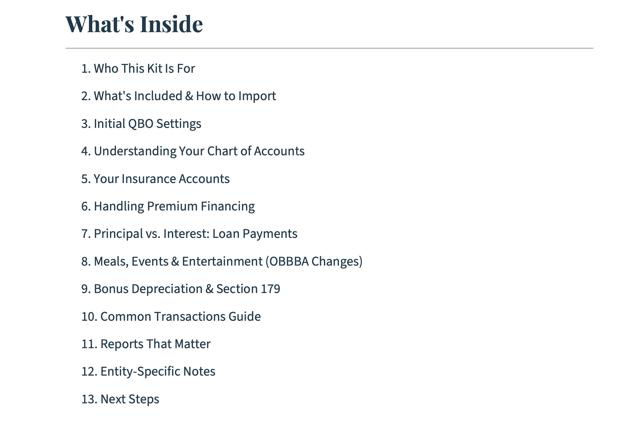 Retail Setup Guide interior preview