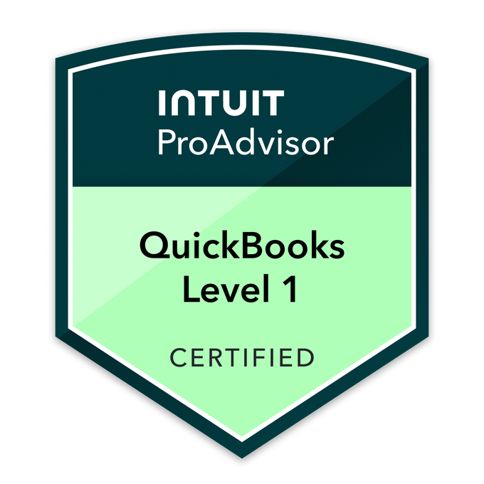 QuickBooks Online Certification Level 1